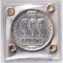 1938 - 20 Lire argento San Marino Il Santo Fdc Rara 2